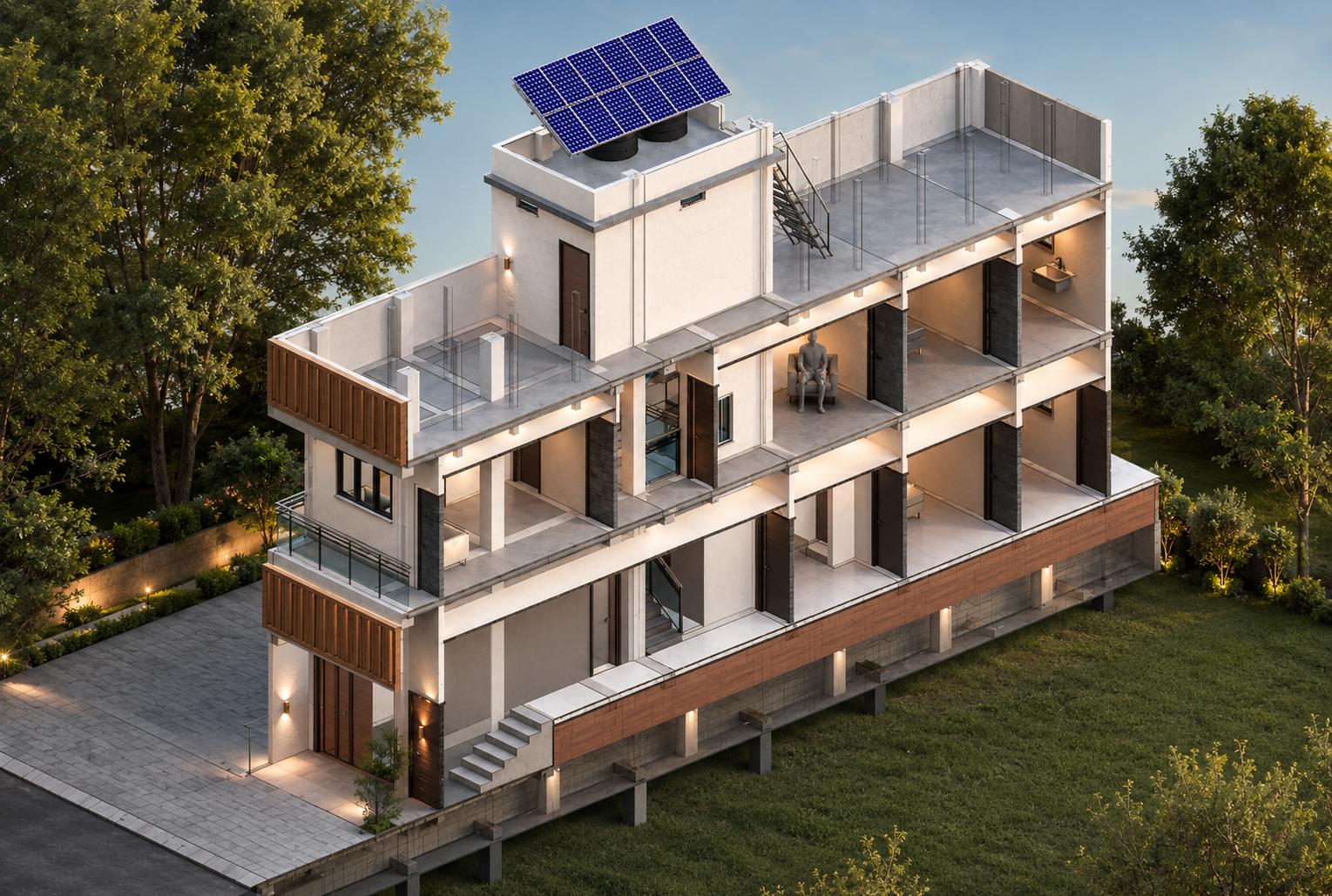 Residential House Blueprint Design